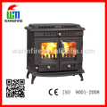 Model WM703B multi-fuel cast iron water jacket wood stove